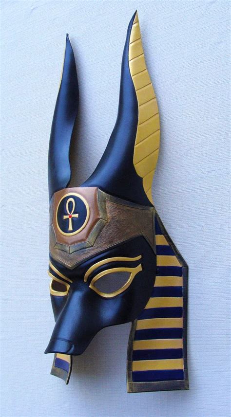 Egyptian Jackal Anubis Leather By B3leatherdesigns Egyptian Mask