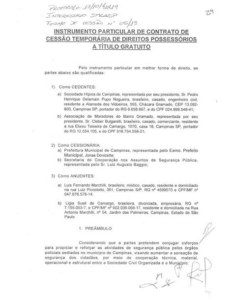 Pdf Instrumento Particular De Contrato De CessÃo Dokumentips