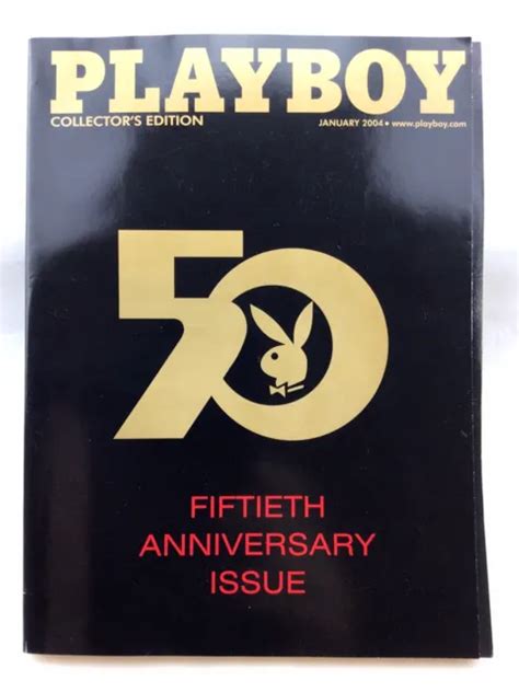 PLAYBOY MAGAZINE JANUARY 2004 50Th Anniversary Issue Collectors Edition