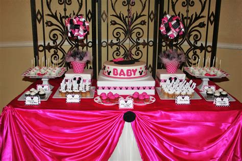Minnie mouse baby shower party ideas | photo 8 of 16. SWEET TREATS CAROUSEL: Beautiful Minnie Mouse Baby Shower