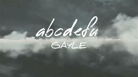 Gayle Abcdefu Super Clean Lyrics Youtube