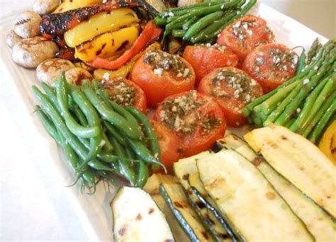 Grilled Marinated Vegetable Platter That Is Sure To Wow Just~one~donna