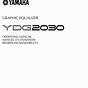 Yamaha Yds 12 User Manual