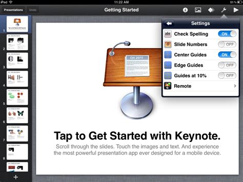 Keynote Remote App Now Works With Keynote For Ipad
