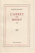 L'Arrêt de mort. by BLANCHOT (Maurice).: 5 | Librairie Vignes Online