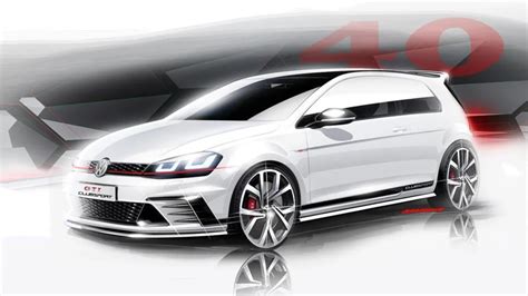 Vw Gti Clubsport Concept Celebrates Models 40th Birthday With 261 Hp