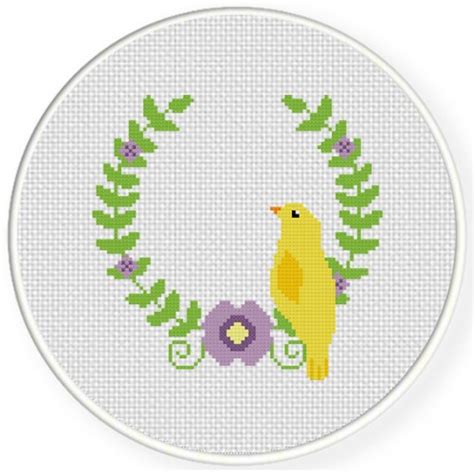 Www.freepatternsonline.comcross stitch 2 go choose from our large selection of unique counted cross stitch patterns & kits high quality islamic cross stitch patterns used in machine. Charts Club Members Only: Bird Laurel Cross Stitch Pattern ...