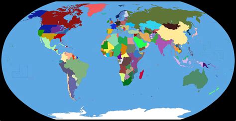 Modpost Worldpowers Map Of The World 2041 Worldpowers