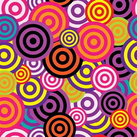 Hd Wallpaper Multicolored Spiral Backgroudn Abstract Circles