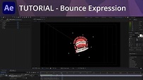 After Effects Tutorial - Bounce Expression with Slider Control - YouTube
