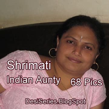 XDESISERIES Shrimati Indian Aunty 68 Photo Set