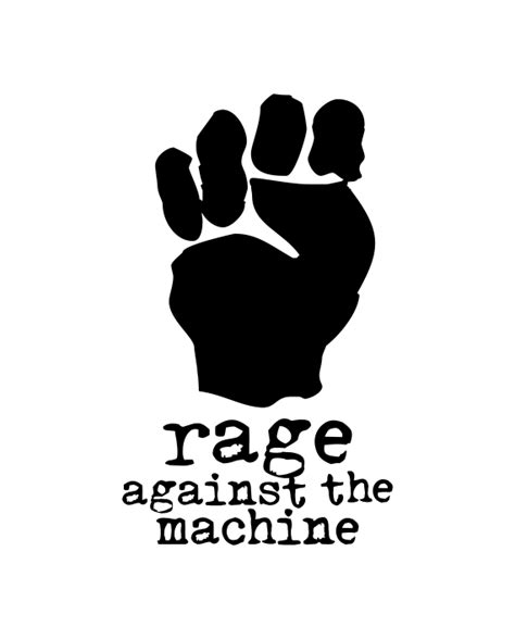 Pegatina Rage Against The Machine Puño Ratm Adhesivosnatos Rage