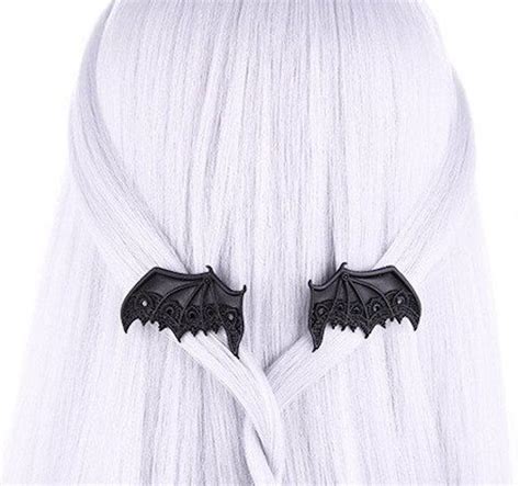 Bat Wings Hair Clips Violet Vixen