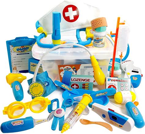Toy Doctor Kit For Kids Skoolzy Hospital Pretend Play Set Toddler Toys
