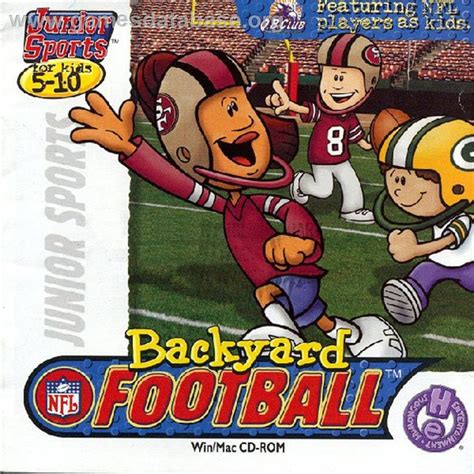 Released in 1999 on windows, it's still available and playable with some tinkering. Backyard Football - ScummVM - Games Database