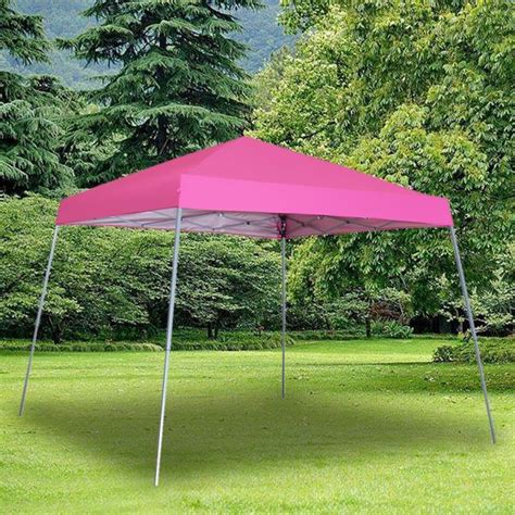 Pink 8 X 8 Outdoor Portable Canopy Tent Shelter Sun Shade Camping Beach Picnic Ebay