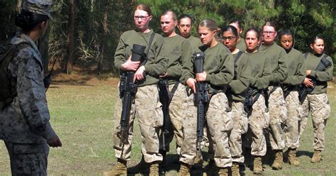 marines to integrate female and male training battalions for first time the new york times