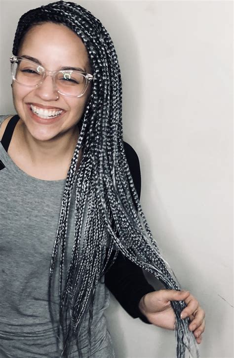 Knotless Braids With Wavy Ends - Bohemian Knotless Braids