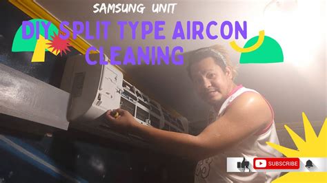 How To Clean Split Type Aircon Youtube