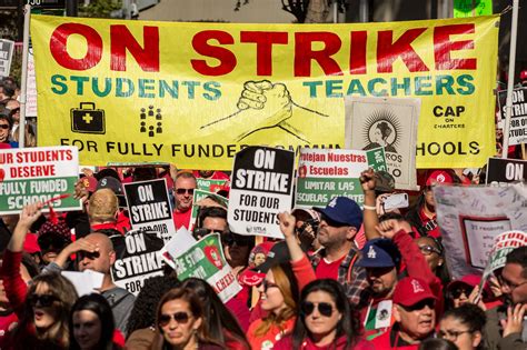 The La Teachers Strike Could Mean Trouble For Nyc