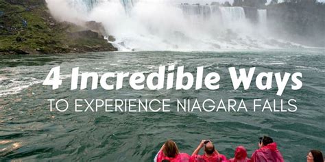 4 Incredible Ways To Experience Niagara Falls Justin Plus Lauren