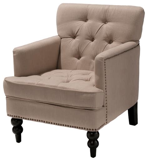 Browse our great prices & discounts on the best armchair accent furniture. Medford Fabric Club Chair, Brown - Traditional - Armchairs ...