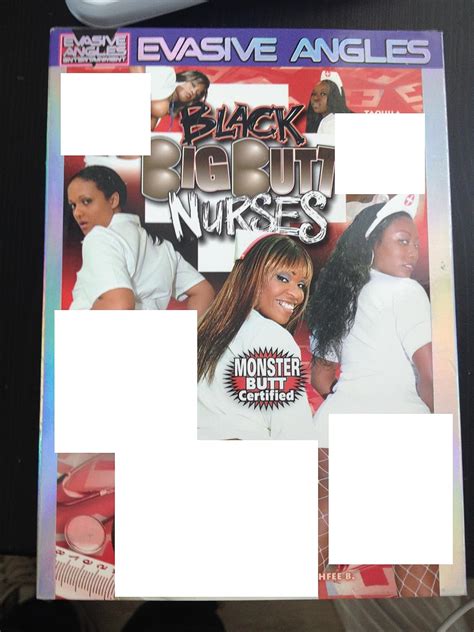 Black Big Butt Nurses Cinna Bunz Mya G Evasive Angles Amazon Co Uk Dvd Blu Ray