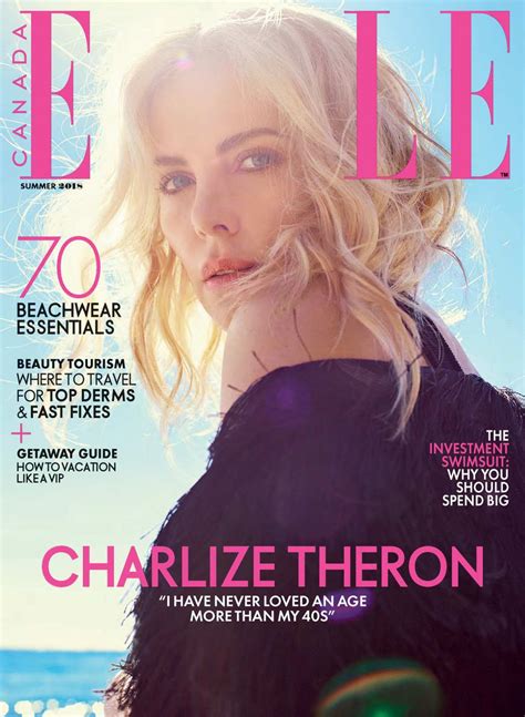 Charlize Theron In Elle Magazine Canada Summer 2018 Hawtcelebs