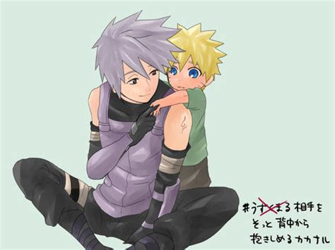 Cute Kakashi And Naruto By Natz002 On Deviantart