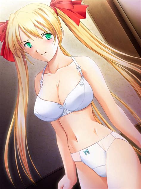 Ribahara Aki Akehime Saki Ail Soft Kyouhaku 2 Game Cg Non Web Source 1girl Blonde Hair