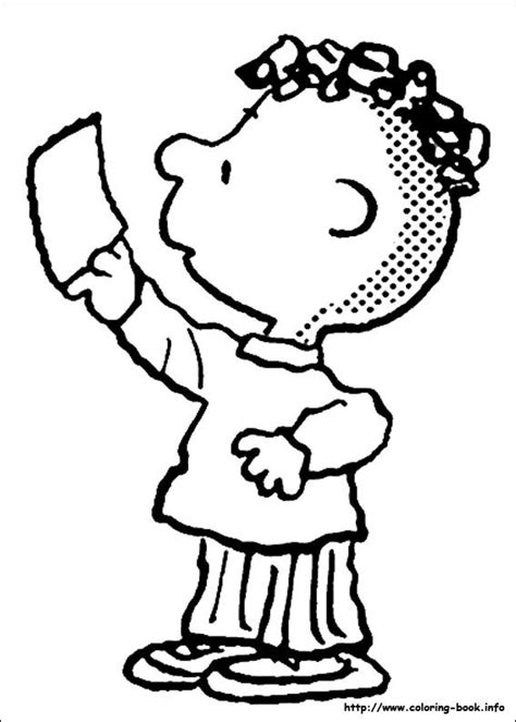 Printable Charlie Brown Characters Coloring Pages