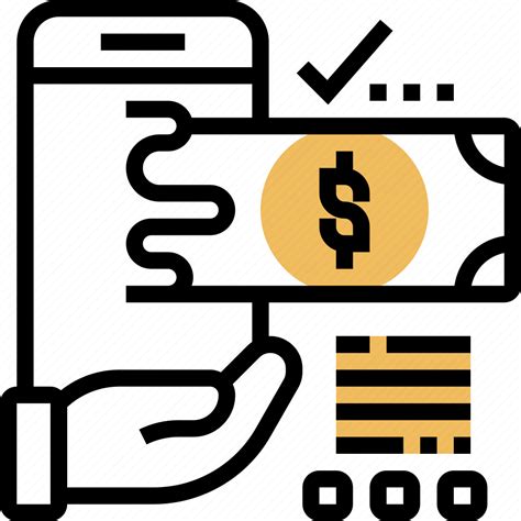 Accounts Payable Mobile Digital Money Icon Download On Iconfinder