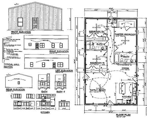 Rau Builders New 1500 Sq Ft Barndominium Special Metal House Plans
