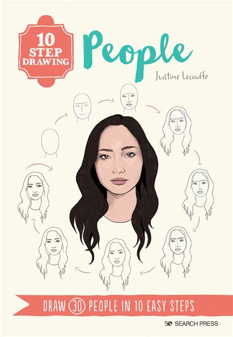 10 Step Drawing People Drawing People Drawings Learn To Draw