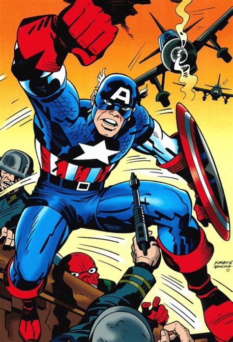 Captain America By Jack Kirby Comicbooks