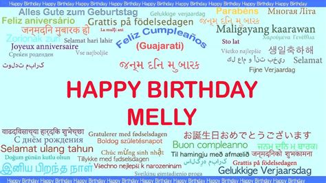 Melly Languages Idiomas Happy Birthday Youtube