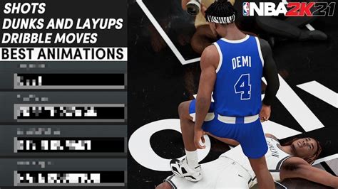 Best Animations For Every Build After Patch 4 Of Nba 2k21 Next Gen