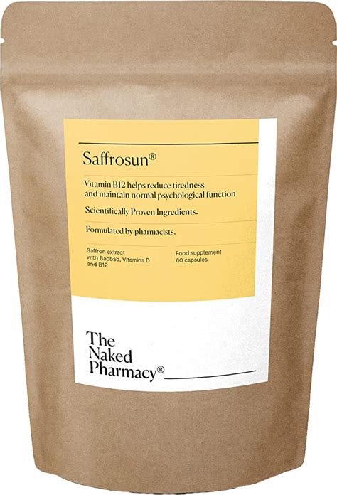 The Naked Pharmacy Saffrosun With Vitamin B Saffron Supplements