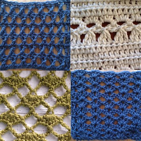 Pdf Crochet Pattern Lace Stitch Patterns Bundle Stitch Dictionary