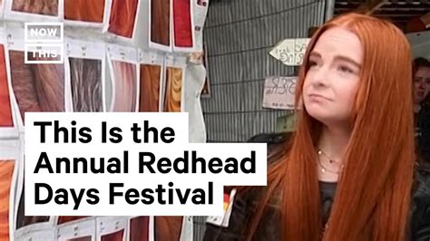 Take A Look Inside The Annual Redhead Days Festival Youtube