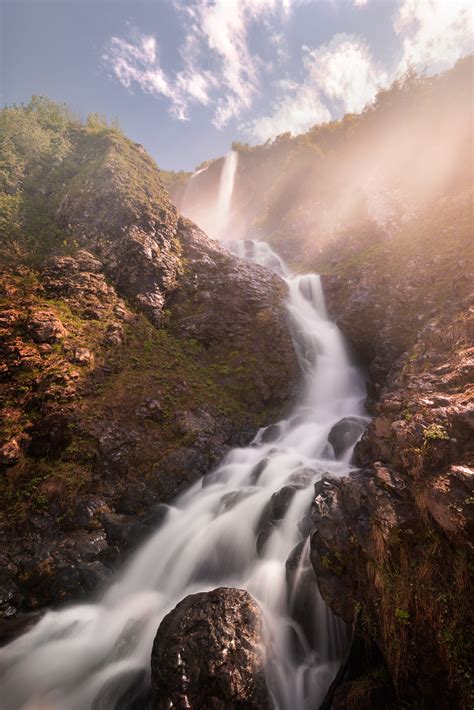 Waterfall Polikarya Krasnaya Polyana Sochi Russia Anshar Images