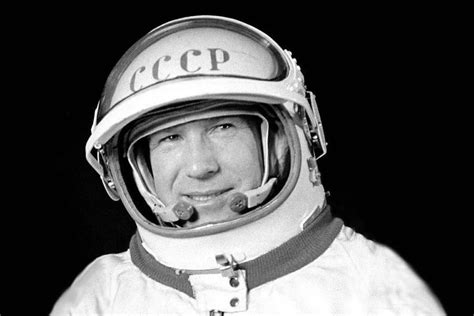 Space Upclose Legendary Cosmonaut Alexei Leonov 1st Human To Walk In