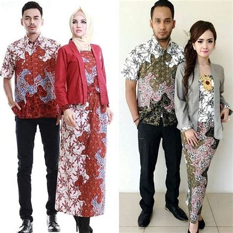 43 Ide Penting Model Baju Batik Terbaru Pasangan