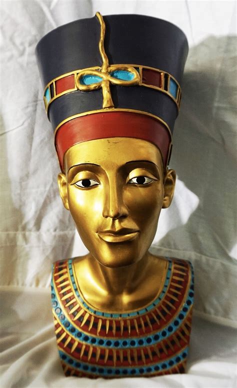 Large Heavy Egyptian Collectible Head King Tut Pharaoh Anubis Great