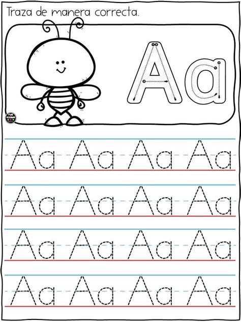 Repasando Las Letras Cuaderno De Trazo Imagenes Educativas