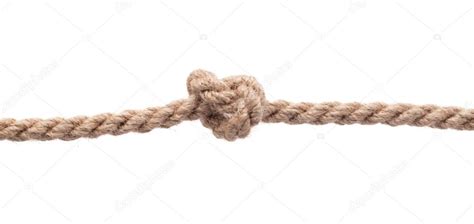 Rope With Knot — Stock Photo © Gresey 107298828