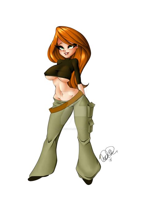 Kim Possible Grown Up Colored By S4ndm4n2006 On Deviantart