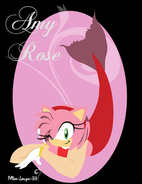 Amy Rose Mermaid By Miss Lollyx 33 On Deviantart
