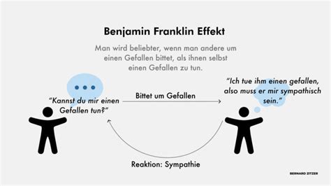 Der Benjamin Franklin Effekt Wie Man Anderen Sympathischer Wird