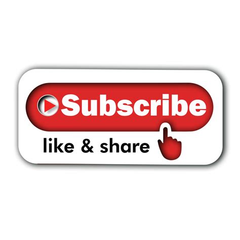 Round Subscribe Button Png Transparent Background Dengan
